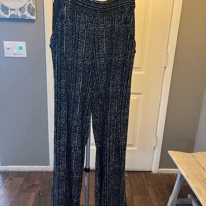 Black and White Women's Pants